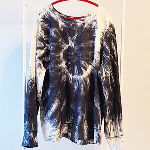 Torrid Active Tie Dye Moisture Wicking Long Sleeve Top with Thumb Holes